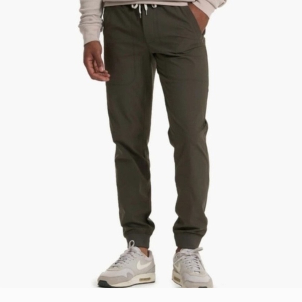 Vuori Men's Olive Meta Joggers Size Xlarge